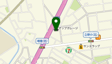 スズキ自販埼玉スズキアリーナ春日部の地図画像