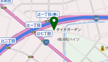 タイヤガーデン外環浦和の地図画像