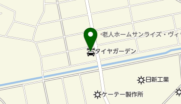 タイヤガーデン春日部の地図画像