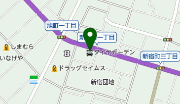 タイヤガーデン川越の地図画像