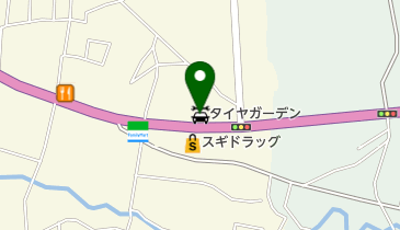 タイヤガーデン飯能の地図画像