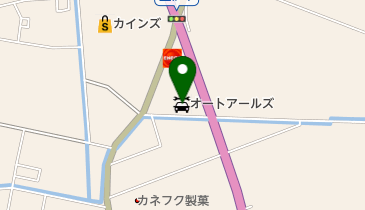 オートアールズ川島インター店の地図画像