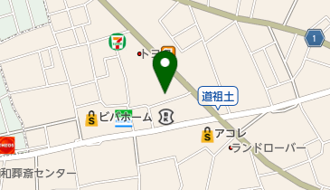 タイヤガーデン浦和東の地図画像