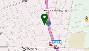 イーグルショップ浦和の地図画像