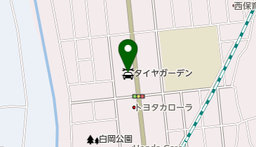 タイヤガーデン蓮田の地図画像