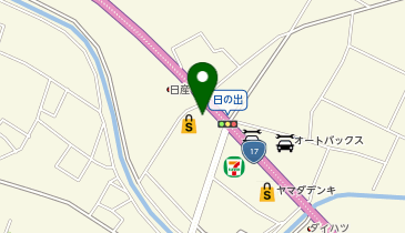 タイヤ流通センター埼玉本庄店の地図画像