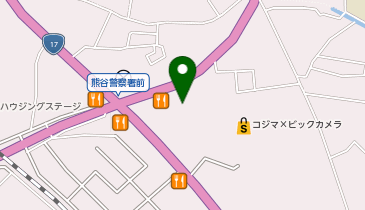 タイヤ流通センター熊谷店の地図画像