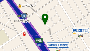 (有)峯岸自動車の地図画像