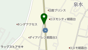 カーコンビニ倶楽部朝霞膝折店の地図画像