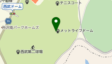 銀だこベルーナドーム店の地図画像