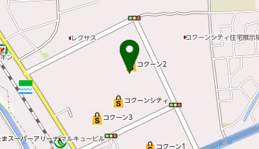天丼てんやコクーンシティさいたま新都心店の地図画像