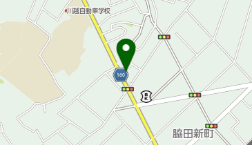 天ぷらてんや川越野田店の地図画像