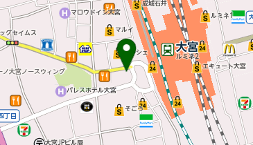 ウェンディーズファーストキッチン大宮西口店の地図画像