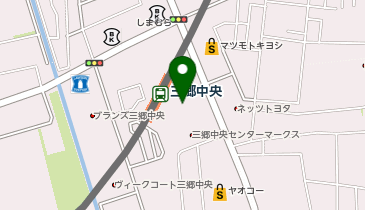 ウェンディーズファーストキッチンマルエツ三郷中央店の地図画像