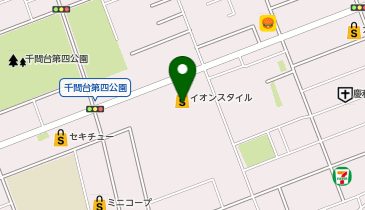マクドナルドイオンせんげん台店の地図画像