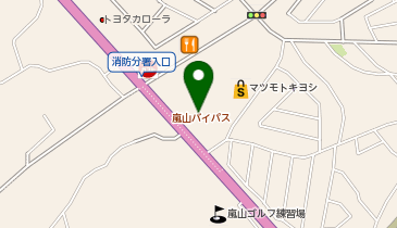 マクドナルド嵐山バイパスヤオコー店の地図画像