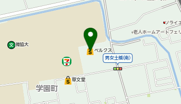 マクドナルド草加松原サンベルクス店の地図画像