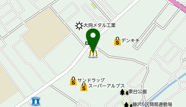 マクドナルド入間安川通り店の地図画像