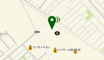 ミスタードーナツイトーヨーカドー埼玉大井ショップの地図画像