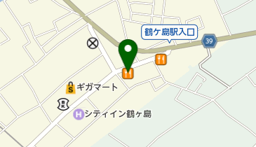 和食レストランとんでん鶴ヶ島店の地図画像