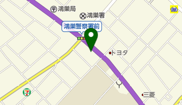 焼肉かるび家鴻巣店の地図画像