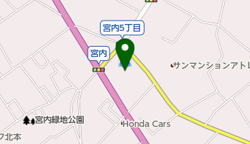 モダンパスタ北本店の地図画像