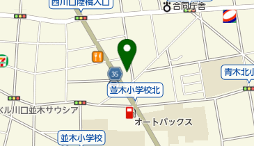 からやま川口西青木店の地図画像