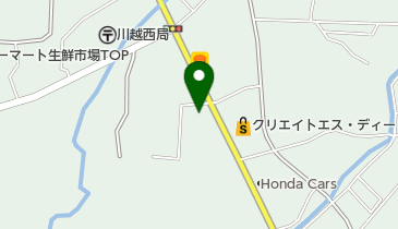 煉火亭川越店の地図画像