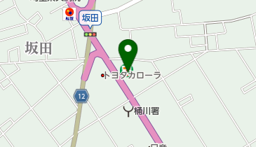 黒塀家桶川店の地図画像