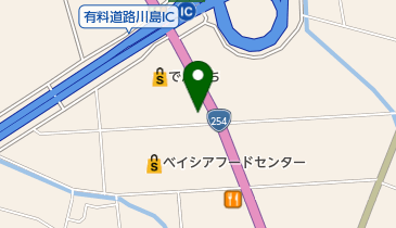 鶏彩川島インター店の地図画像