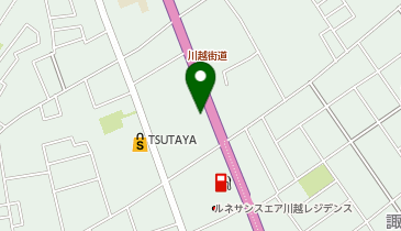 がってん寿司川越藤間店の地図画像