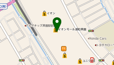 天丼大島屋イオンモール浦和美園店の地図画像