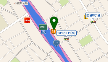 すたみな太郎PREMIUM BUFFET戸田店の地図画像