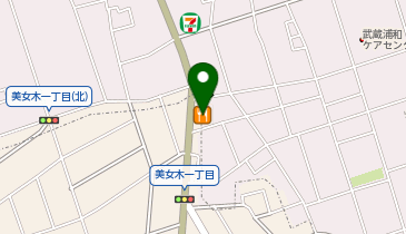 モダンパスタ西浦和店の地図画像