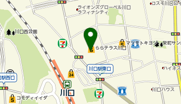つるまるららテラス川口店の地図画像