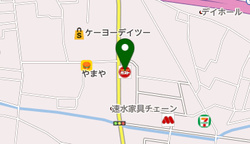ガスト熊谷肥塚店(から好し取扱店)の地図画像