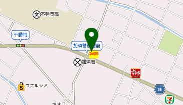 デニーズ加須店の地図画像