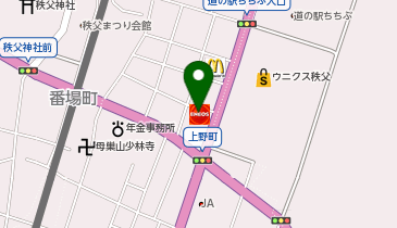DS Dr.Drive秩父上野町店の地図画像