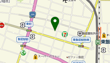 飯能ビジネスホテルあづまの地図画像