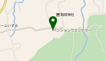 ペンションウエンテラーの地図画像