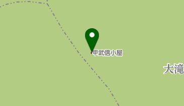 甲武信小屋の地図画像