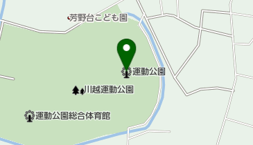 川越運動公園陸上競技場の地図画像