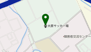 さいたま市大原サッカー場の地図画像