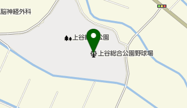 鴻巣市上谷総合公園野球場の地図画像