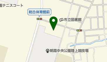 朝霞市立総合体育館の地図画像
