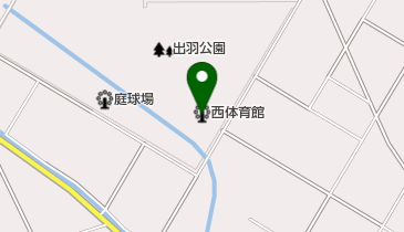 越谷市立西体育館の地図画像