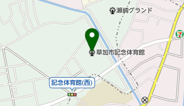 エネクルスポーツアリーナSOKAの地図画像