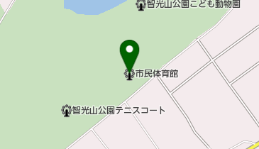 狭山市民総合体育館の地図画像