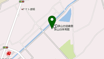 市立狭山台体育館の地図画像