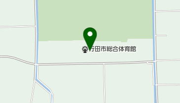 行田市総合体育館の地図画像